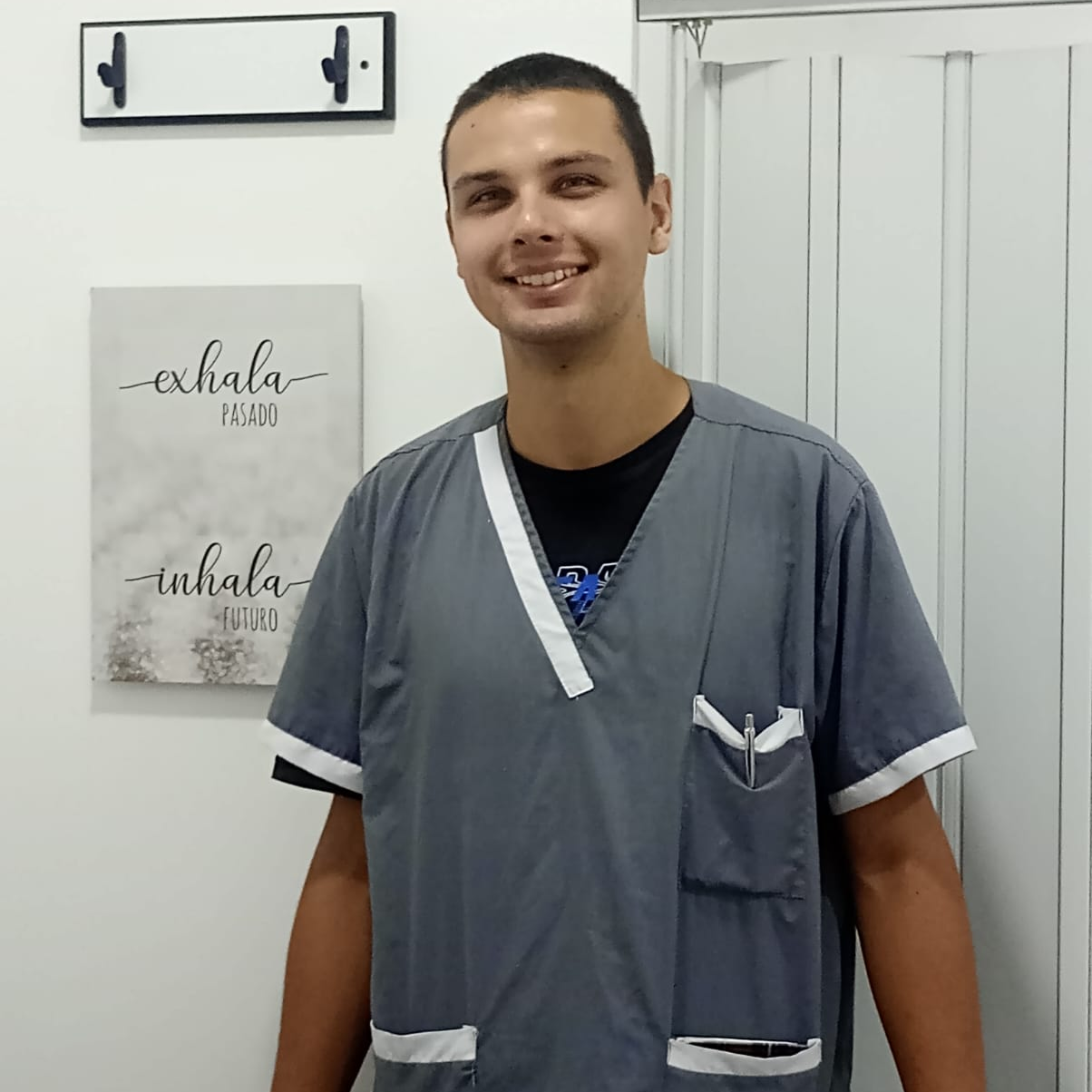 Personal posando para foto